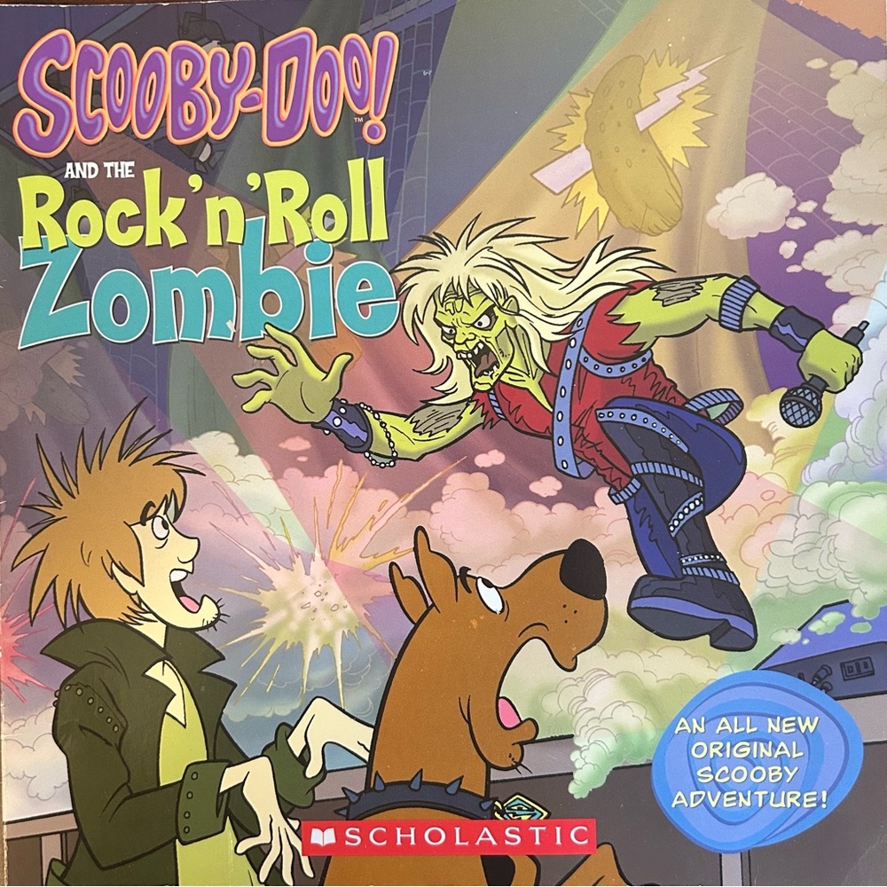 BUNDLE & SAVE🎉 Scooby-Doo and the Rock n Roll Zombie Book